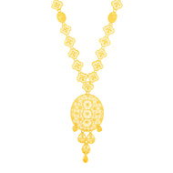 Captivating Elegance Long Gold Necklace