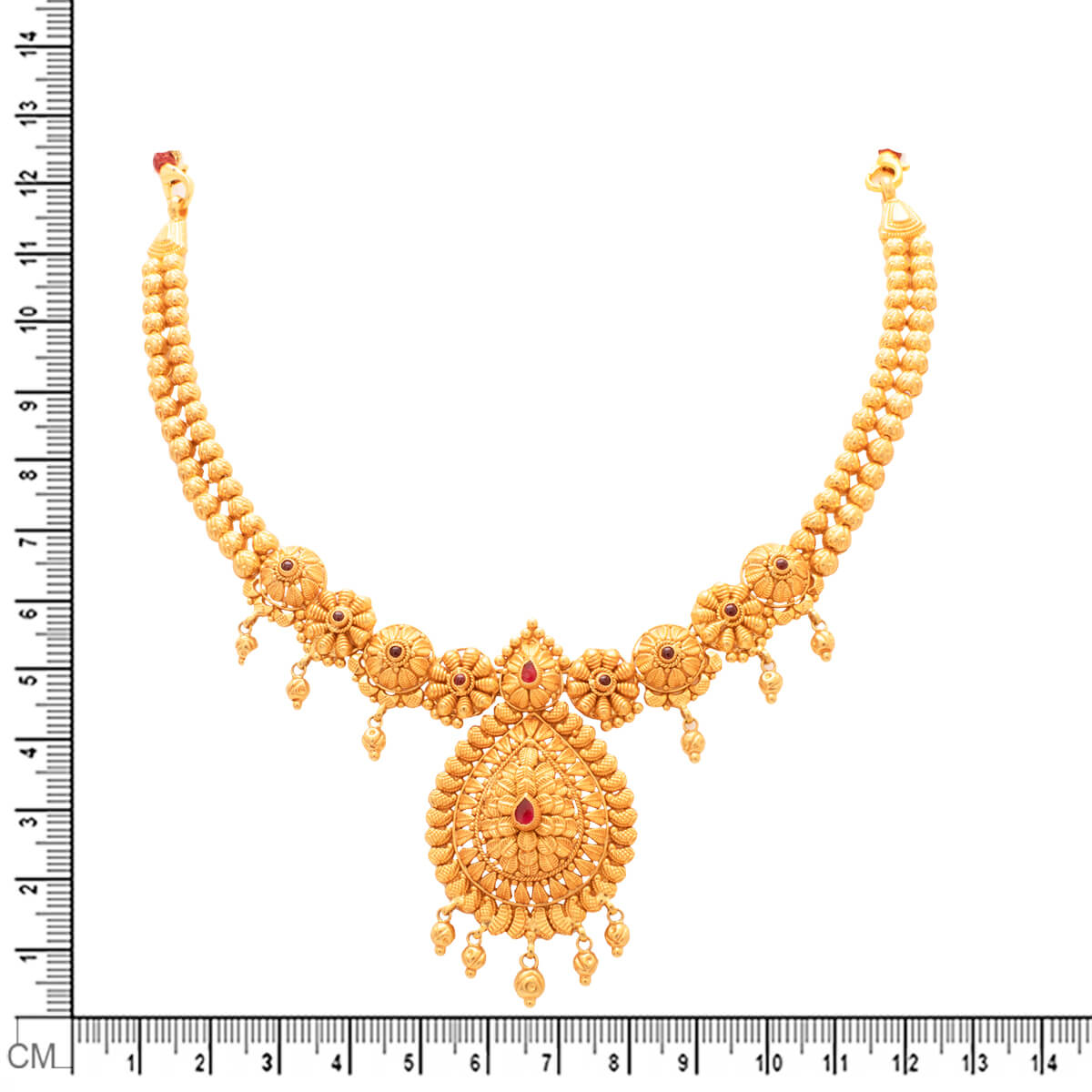 Classic Majestic Gold Short Necklace