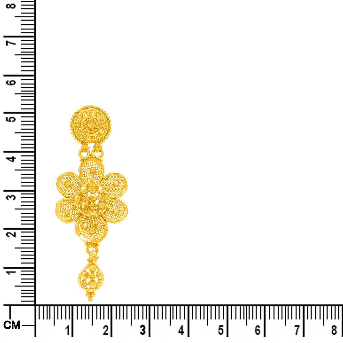 Blossom Grace Wedding Gold Necklace