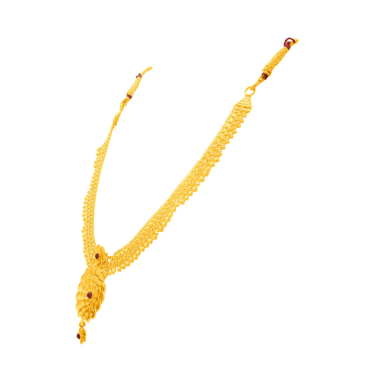 Classic Flora Grace Wedding Gold Necklace