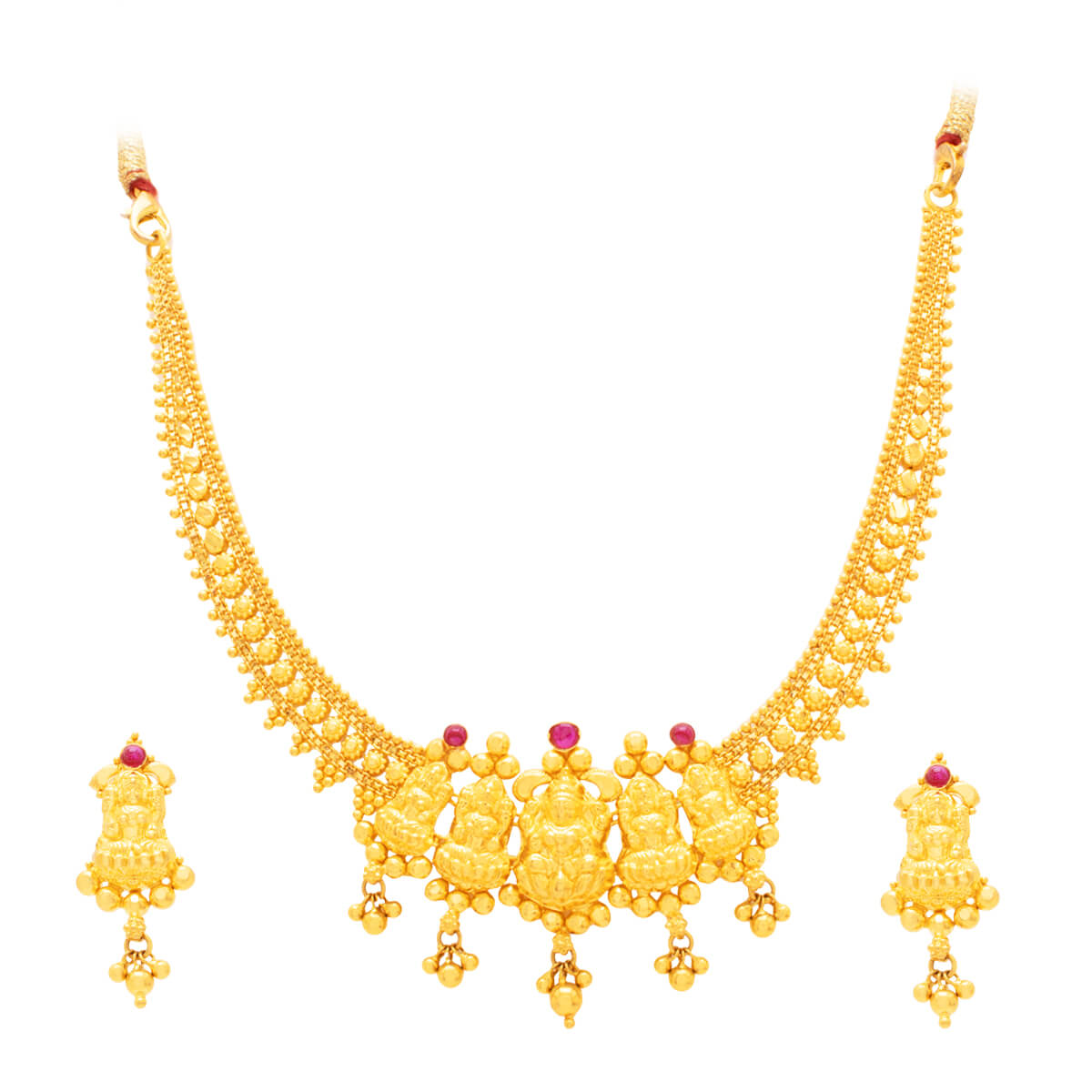 Grand Gold Elegance Short Necklace
