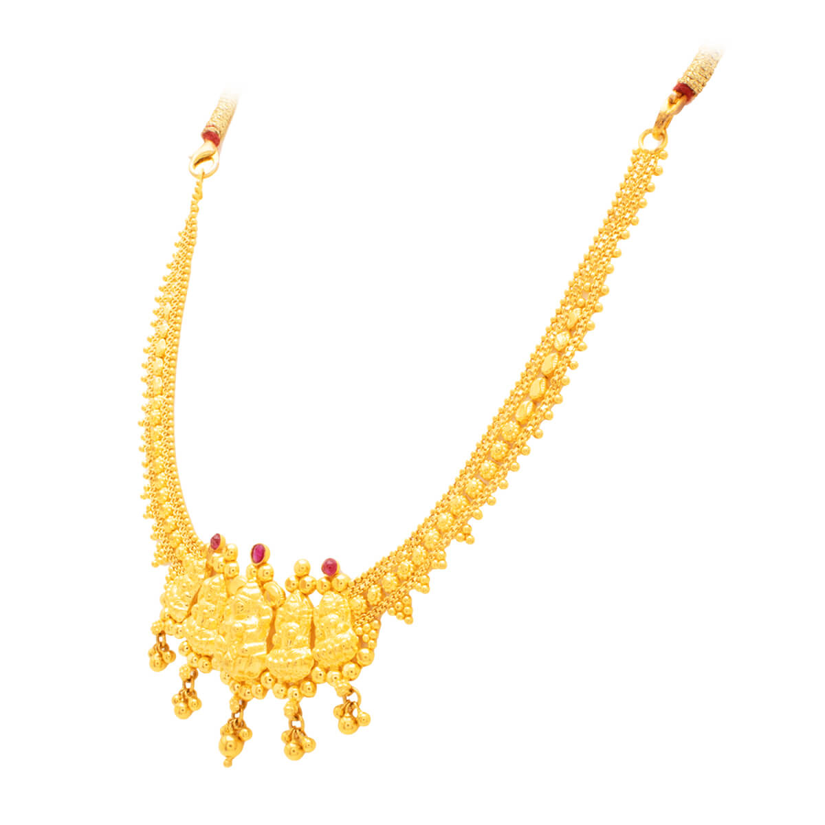 Grand Gold Elegance Short Necklace