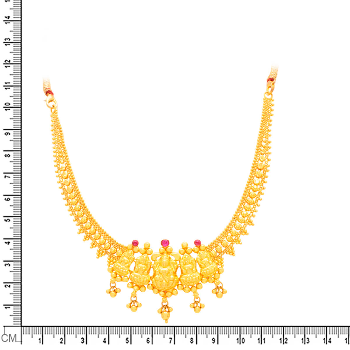 Grand Gold Elegance Short Necklace