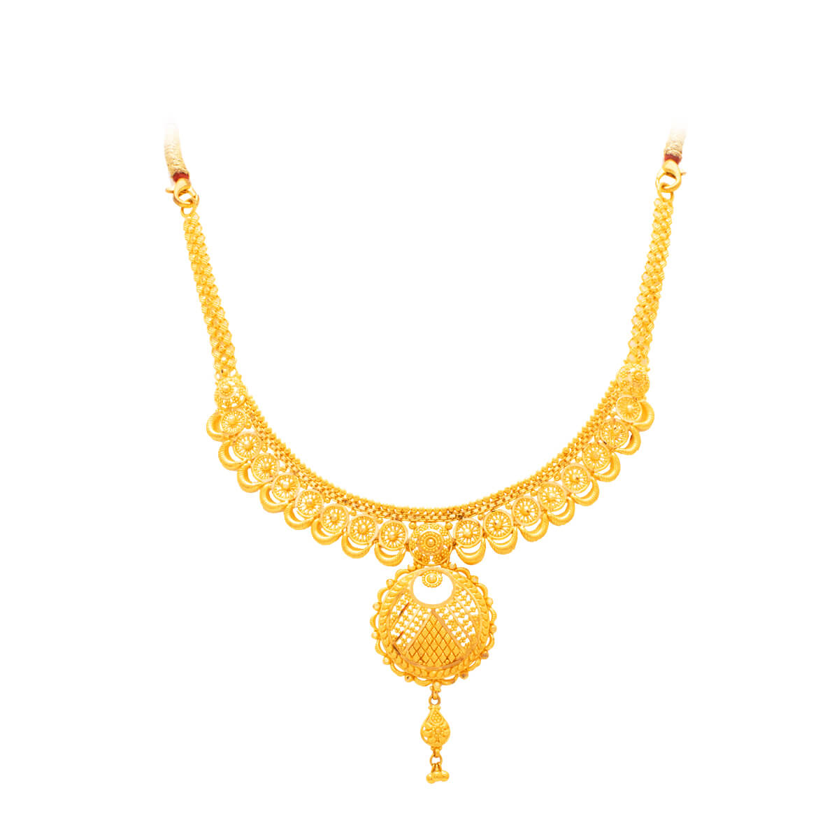 Sophisticated Grace Wedding Gold Necklace
