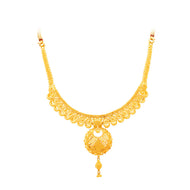 Sophisticated Grace Wedding Gold Necklace