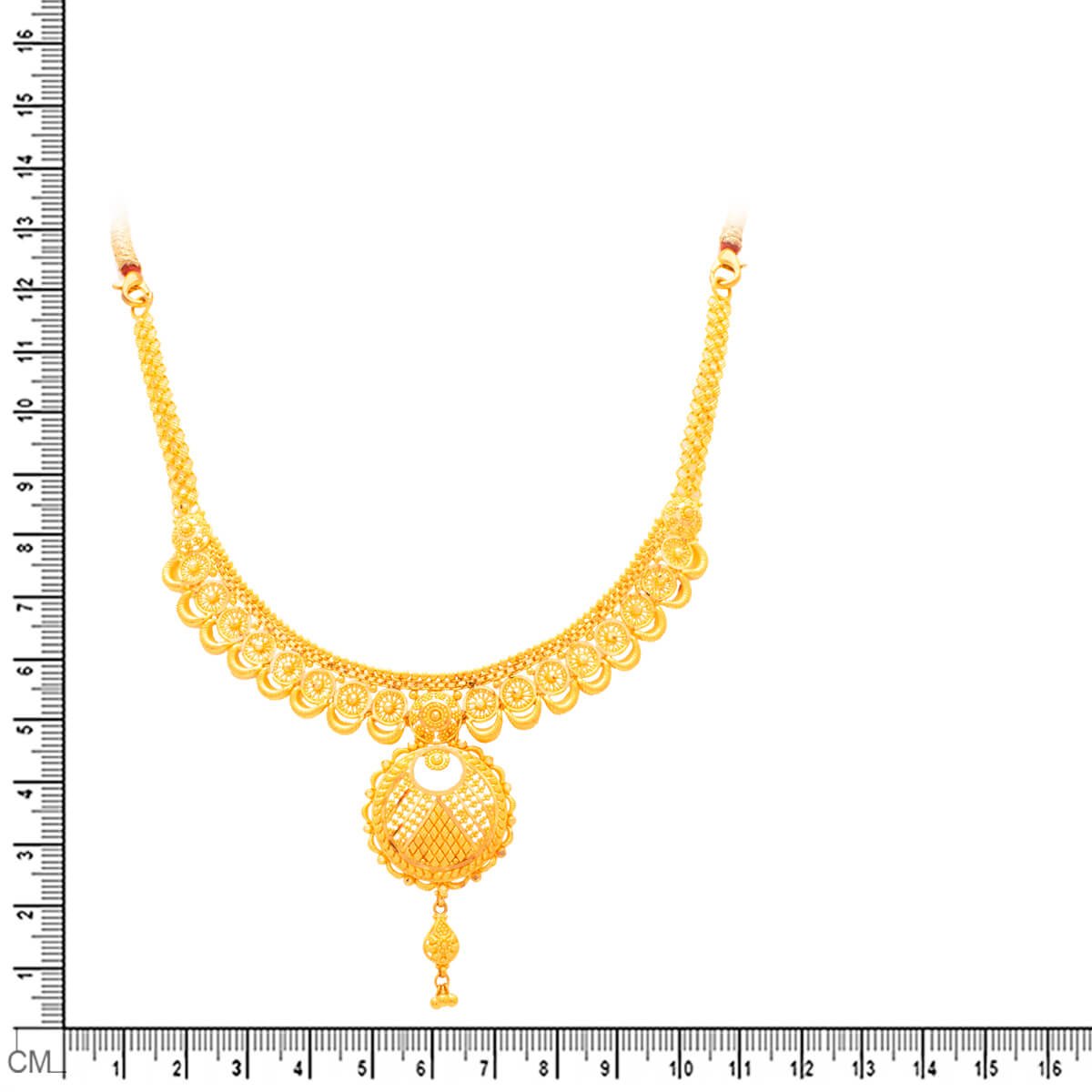 Sophisticated Grace Wedding Gold Necklace