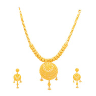 Sophisticated Elegance Wedding Gold Necklace