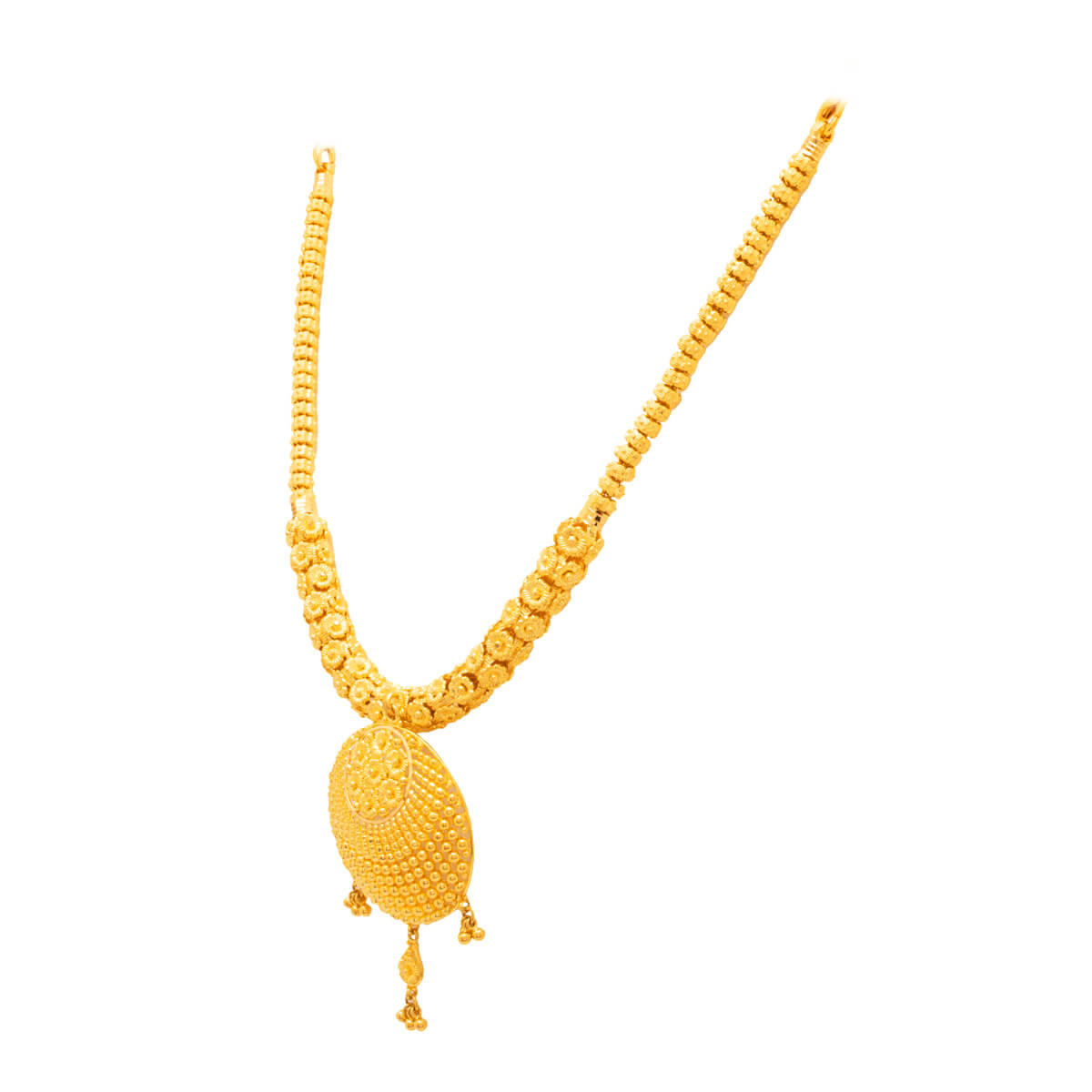 Sophisticated Elegance Wedding Gold Necklace
