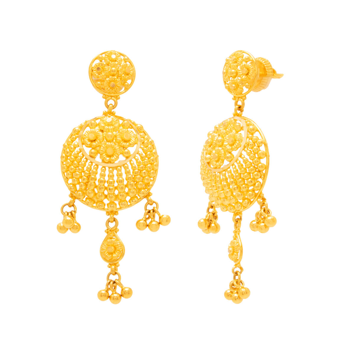 Sophisticated Elegance Wedding Gold Necklace