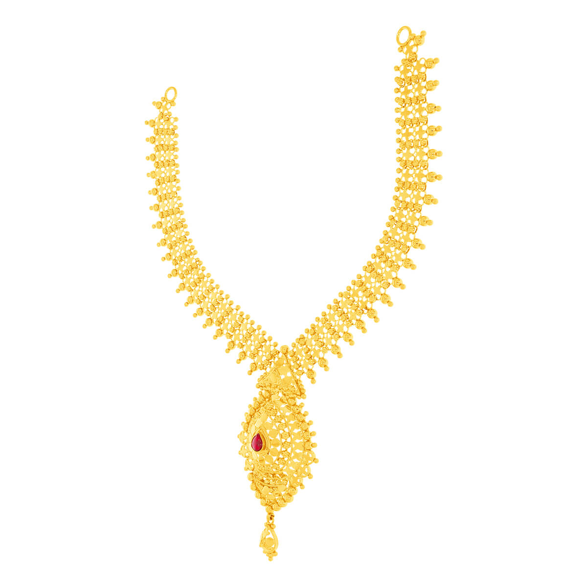Classic Sophisticated Gold Short Necklace