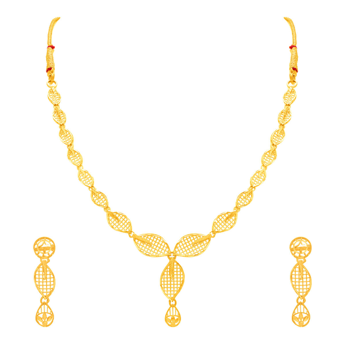 Refined Radiance Gold Short Necklace