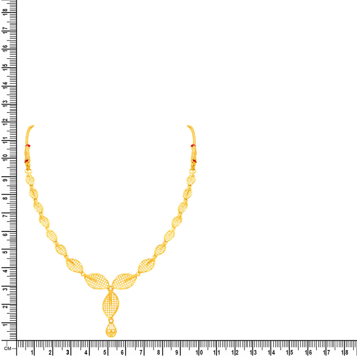 Refined Radiance Gold Short Necklace