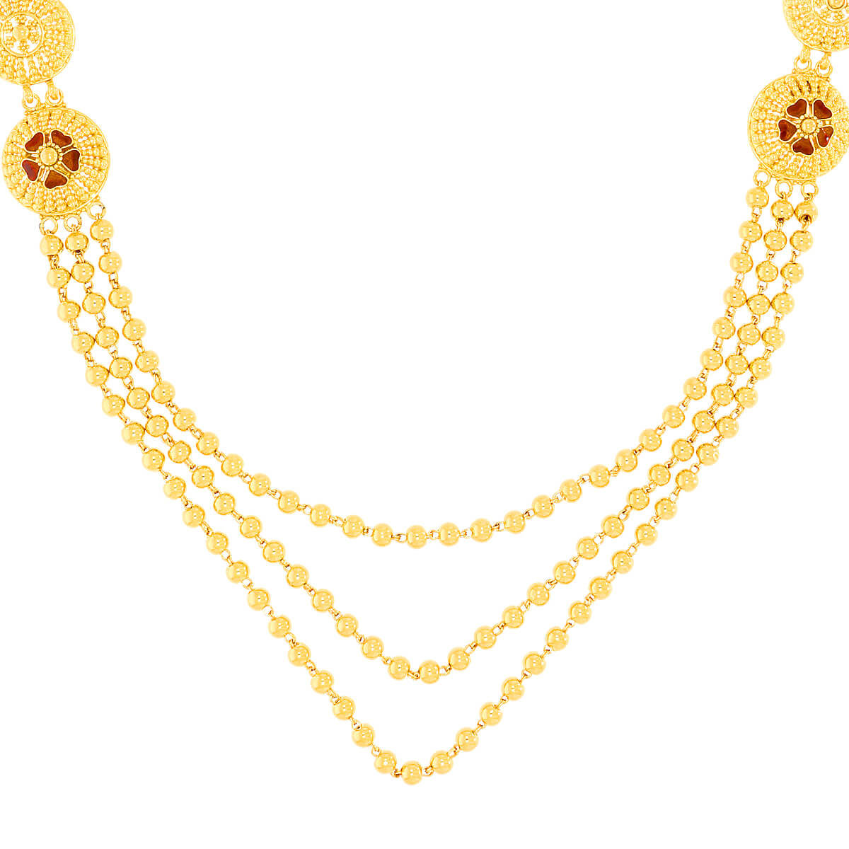 Serene Gold Glow Gold Layer Necklace