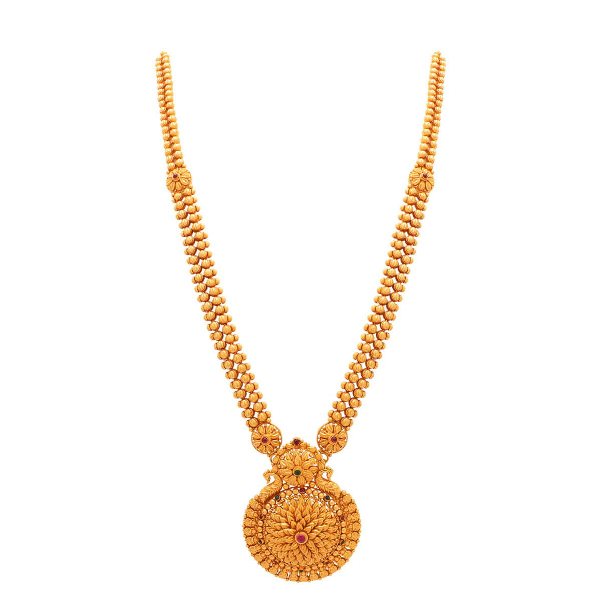 Royal Radiance Long Gold Necklace