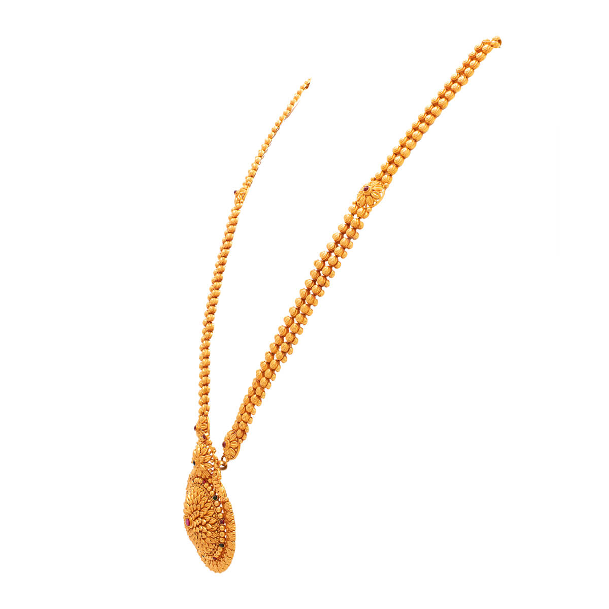 Royal Radiance Long Gold Necklace