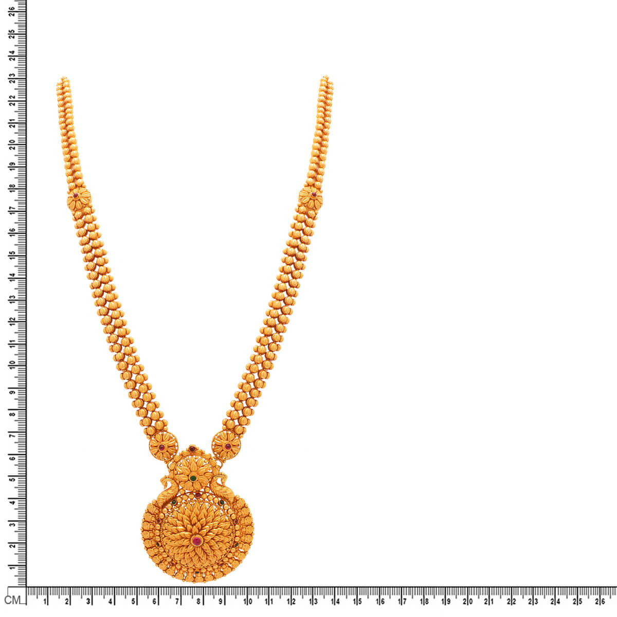Royal Radiance Long Gold Necklace