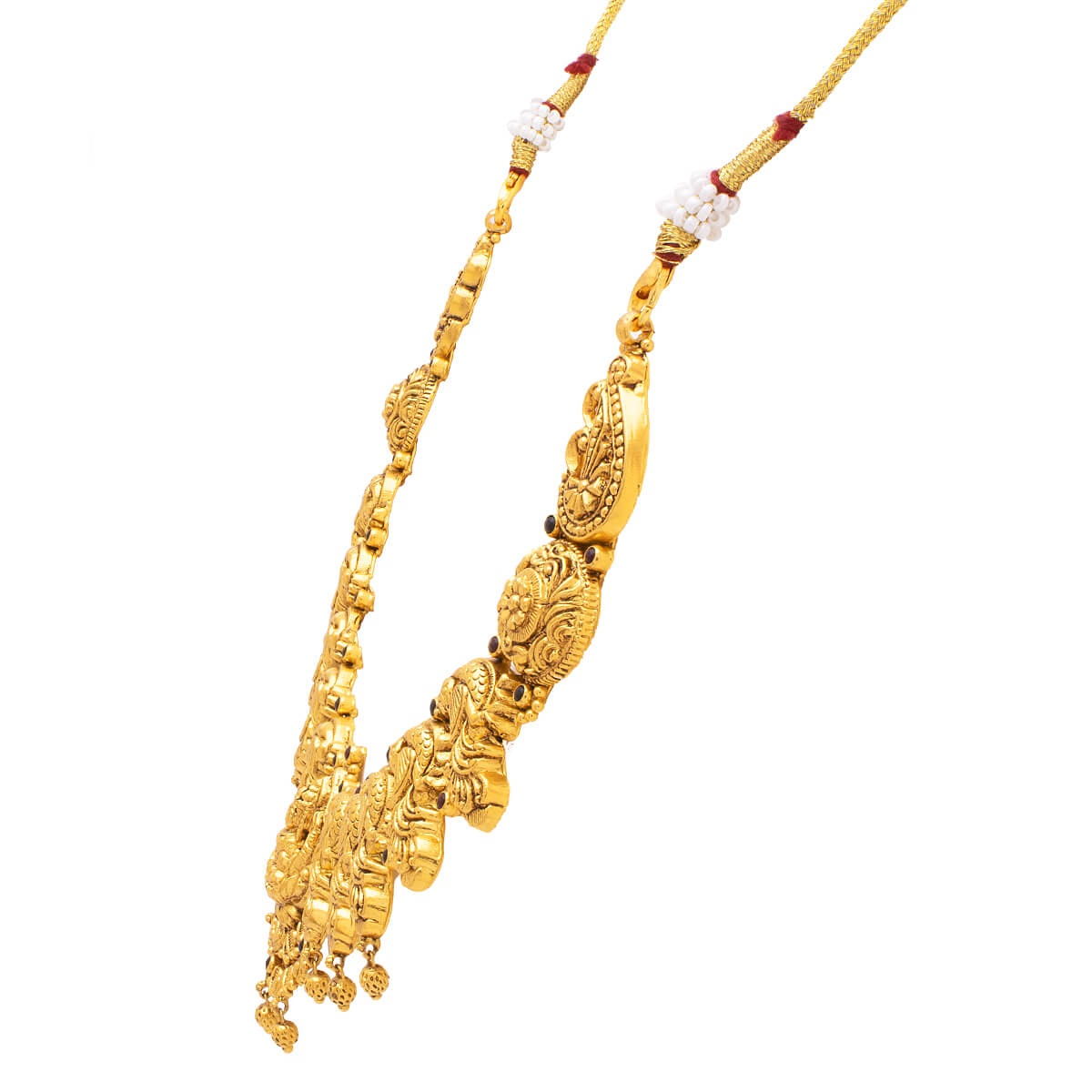 Alluring Artistry Wedding Gold Necklace