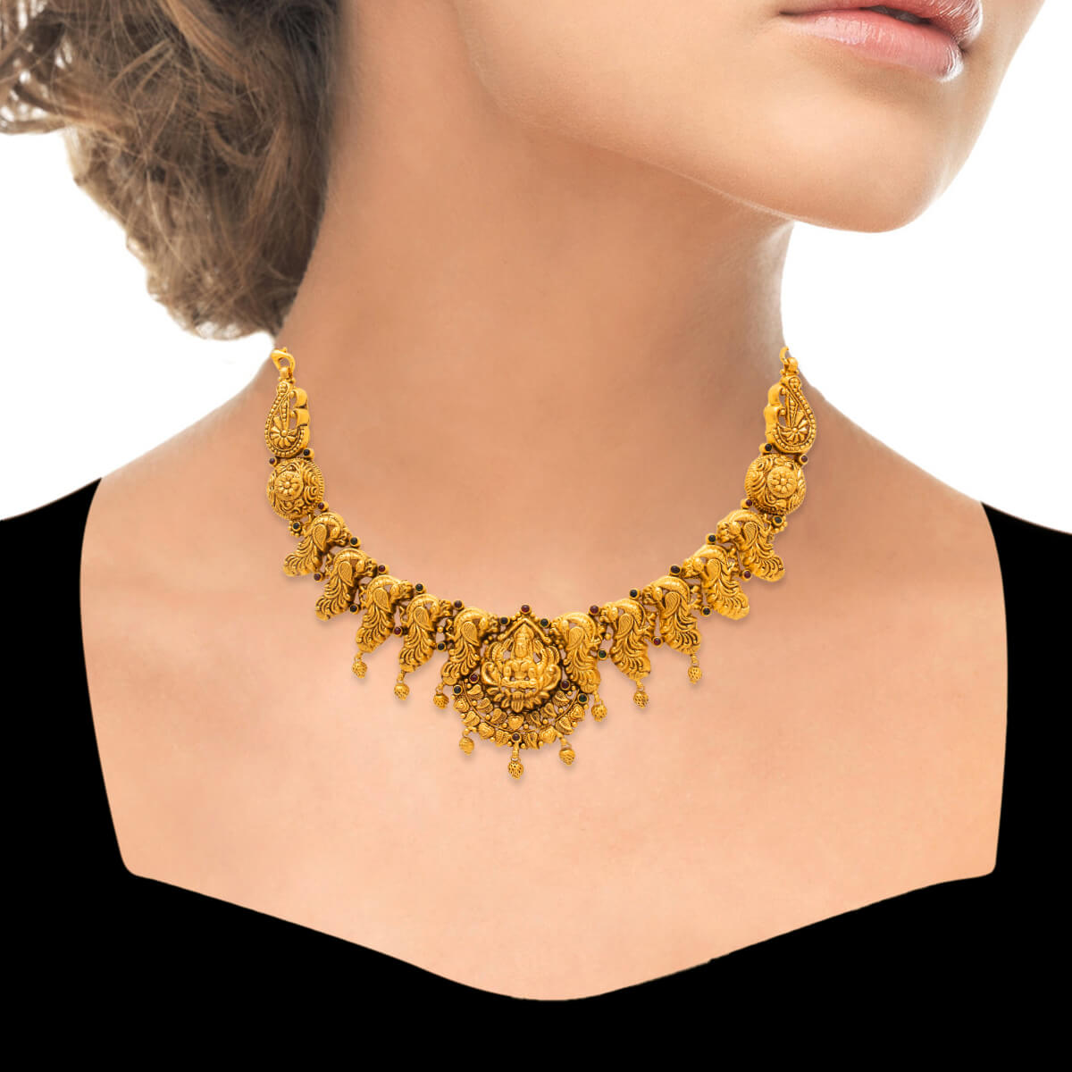 Alluring Artistry Wedding Gold Necklace