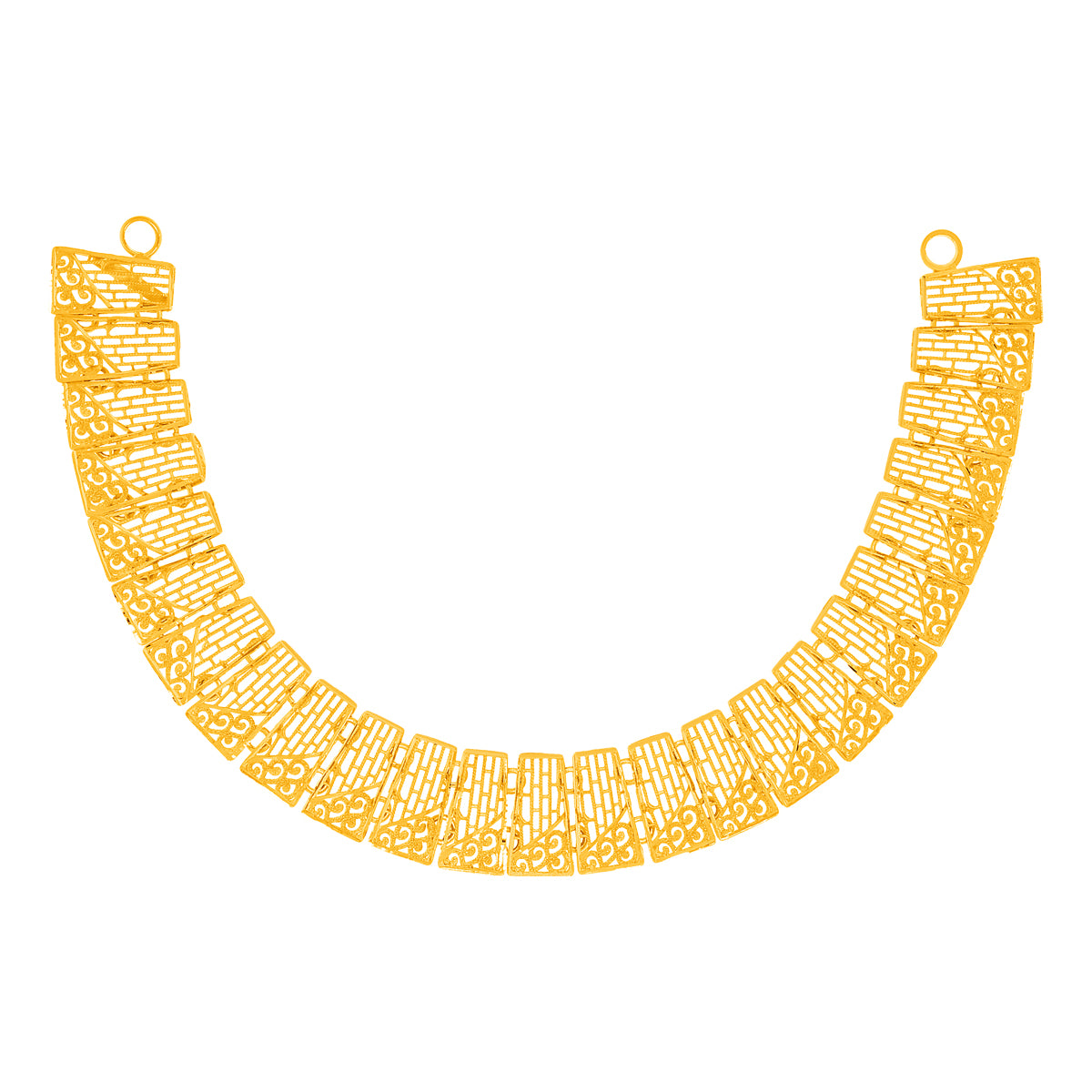 Bold Grace Wedding Gold Necklace