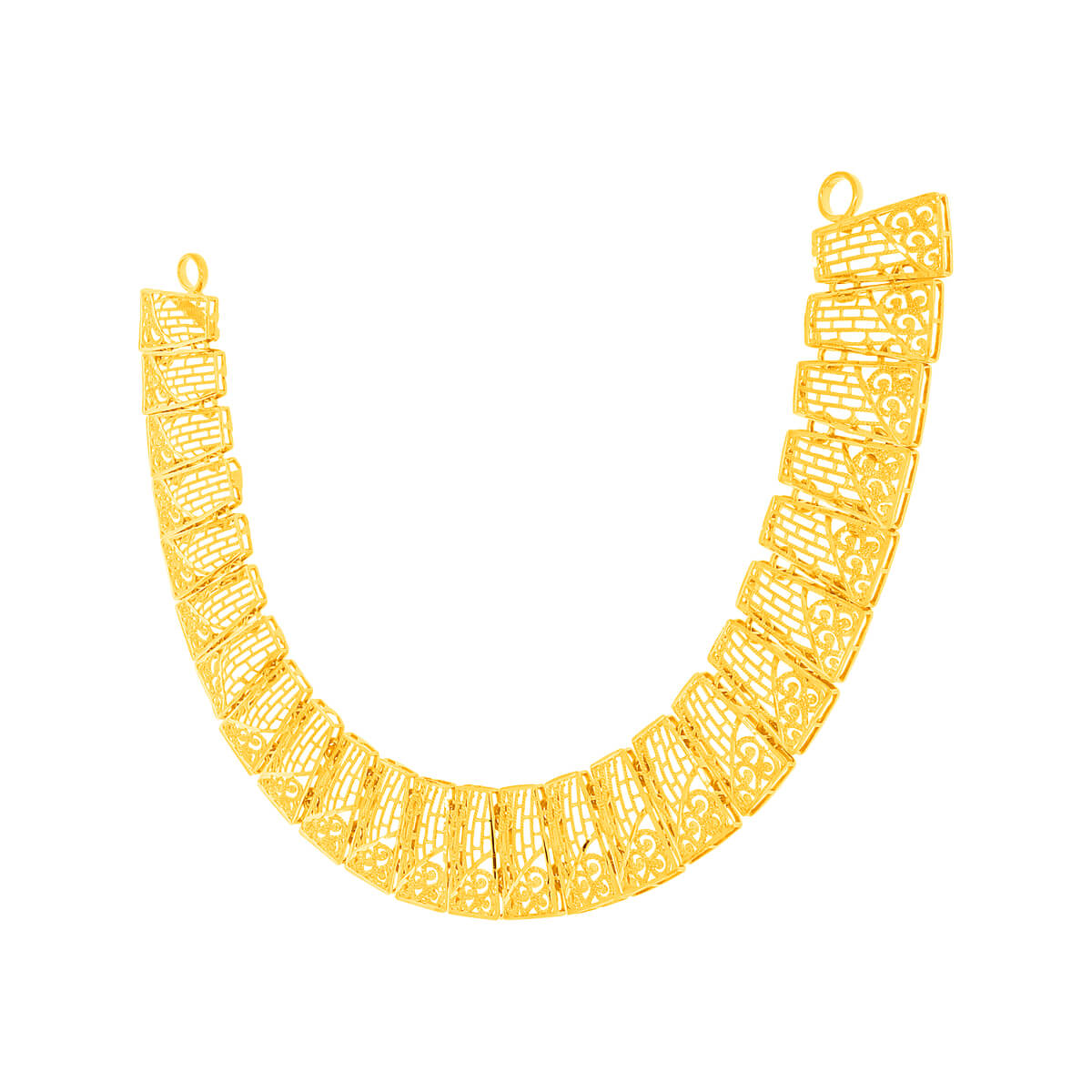 Bold Grace Wedding Gold Necklace