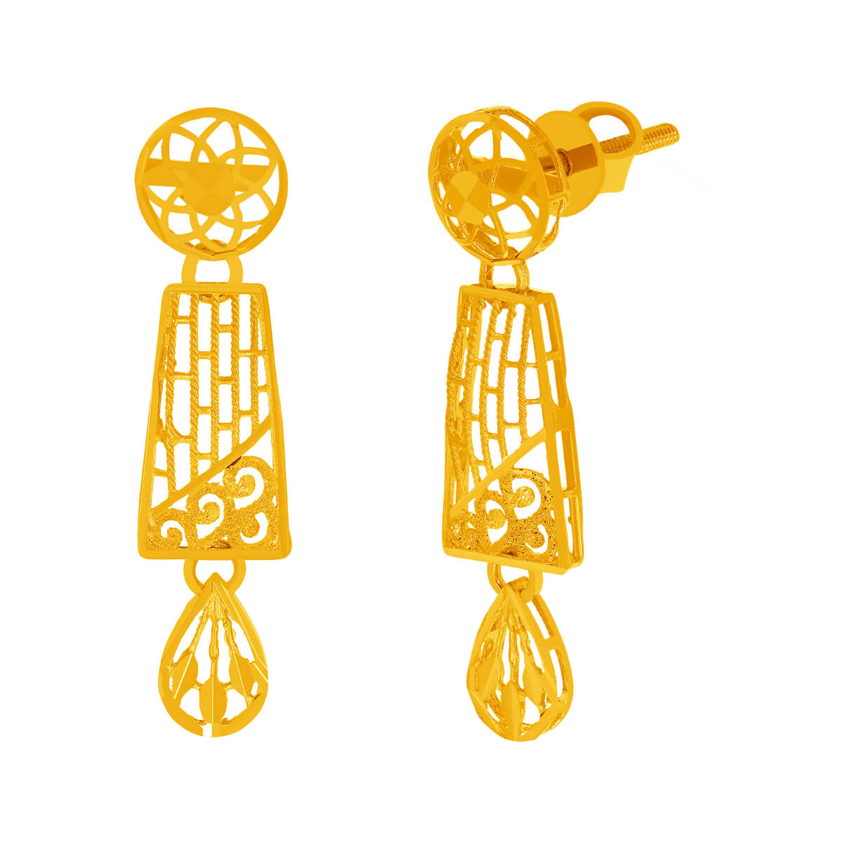 Bold Grace Wedding Gold Necklace