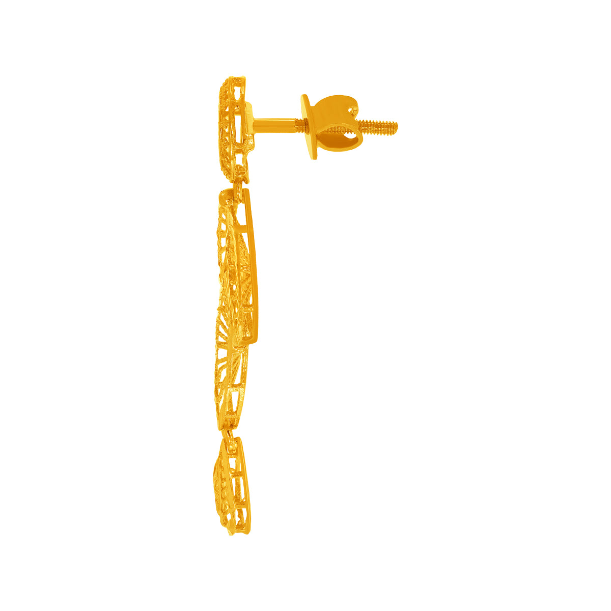 Modern Elegance Gold Short Necklace