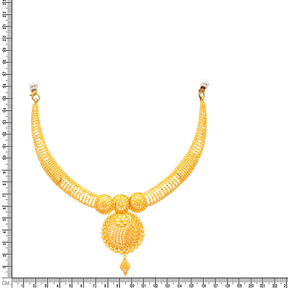 Modern Bridal Grace Gold Necklace