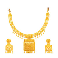Bold Bridal Grace Gold Necklace