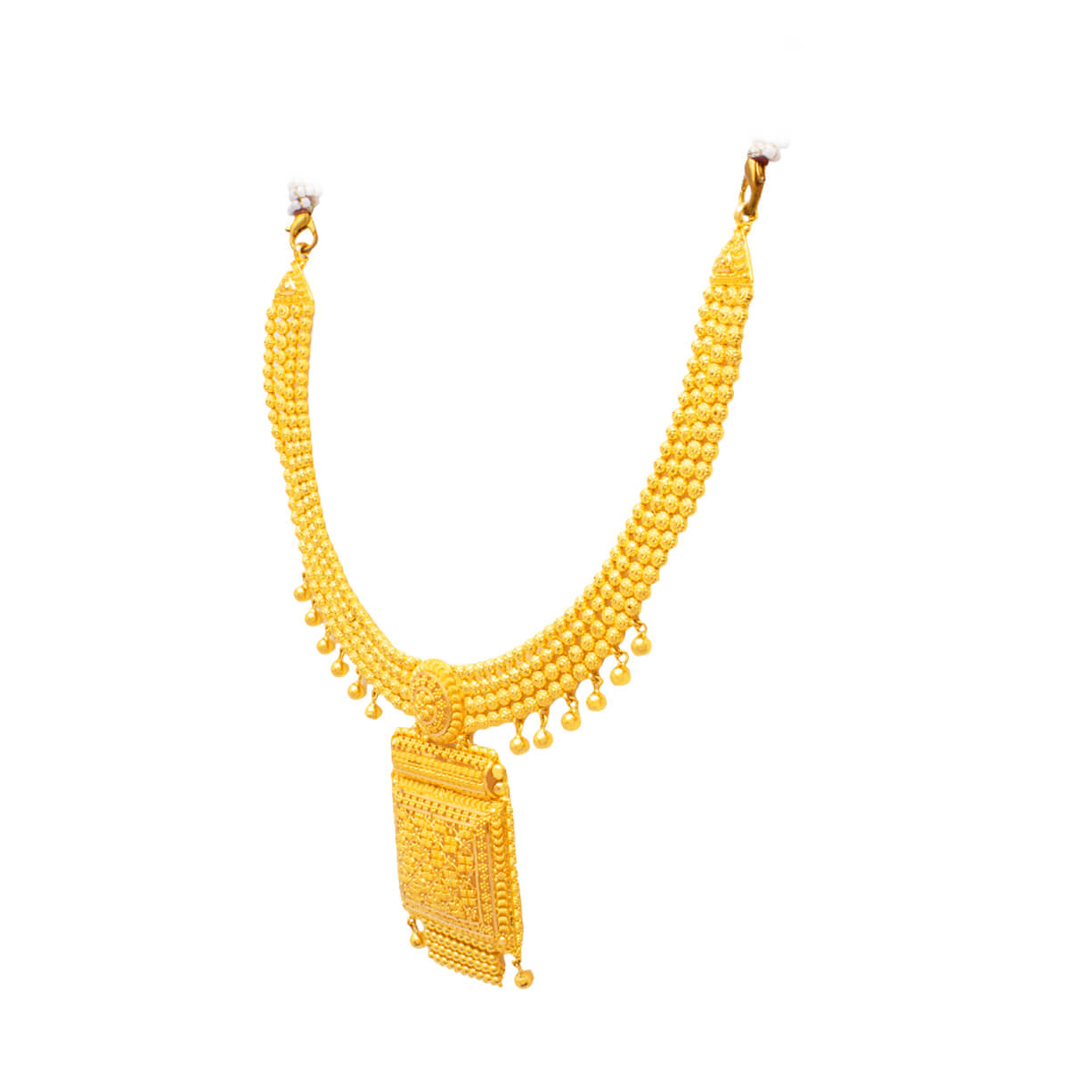Bold Bridal Grace Gold Necklace