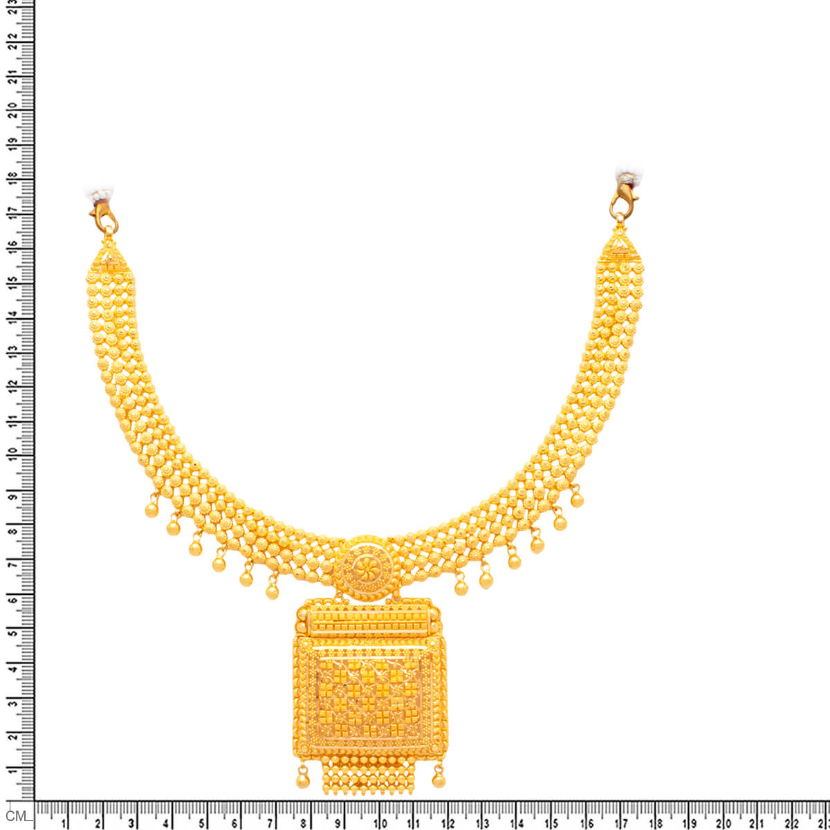 Bold Bridal Grace Gold Necklace