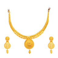 Royal Glow Gold Short Necklace