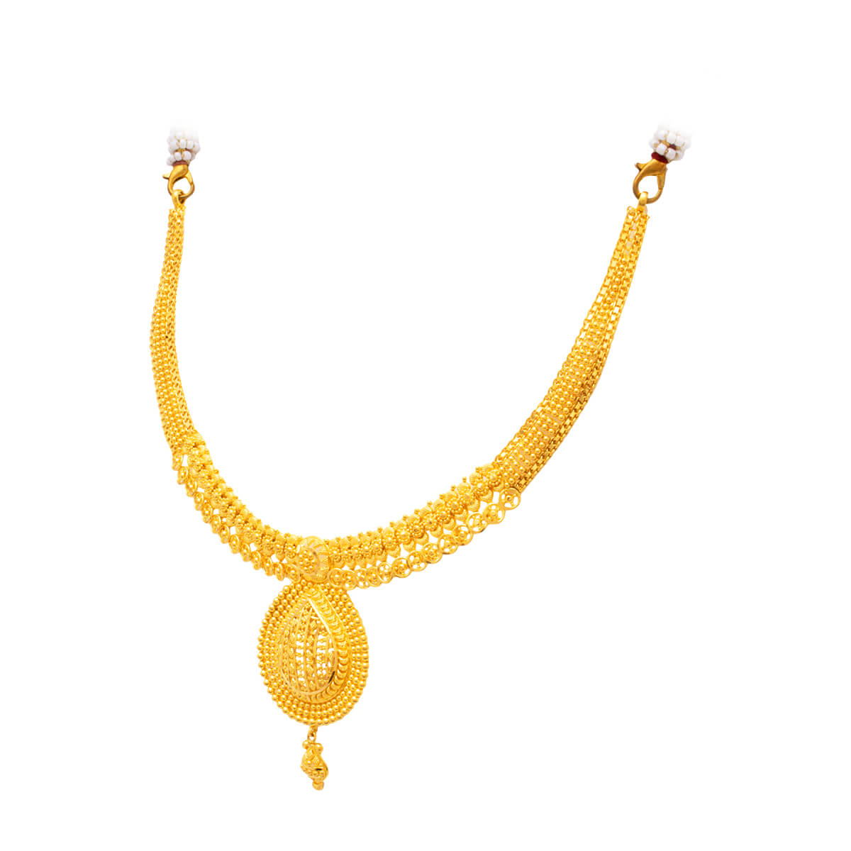 Royal Glow Gold Short Necklace