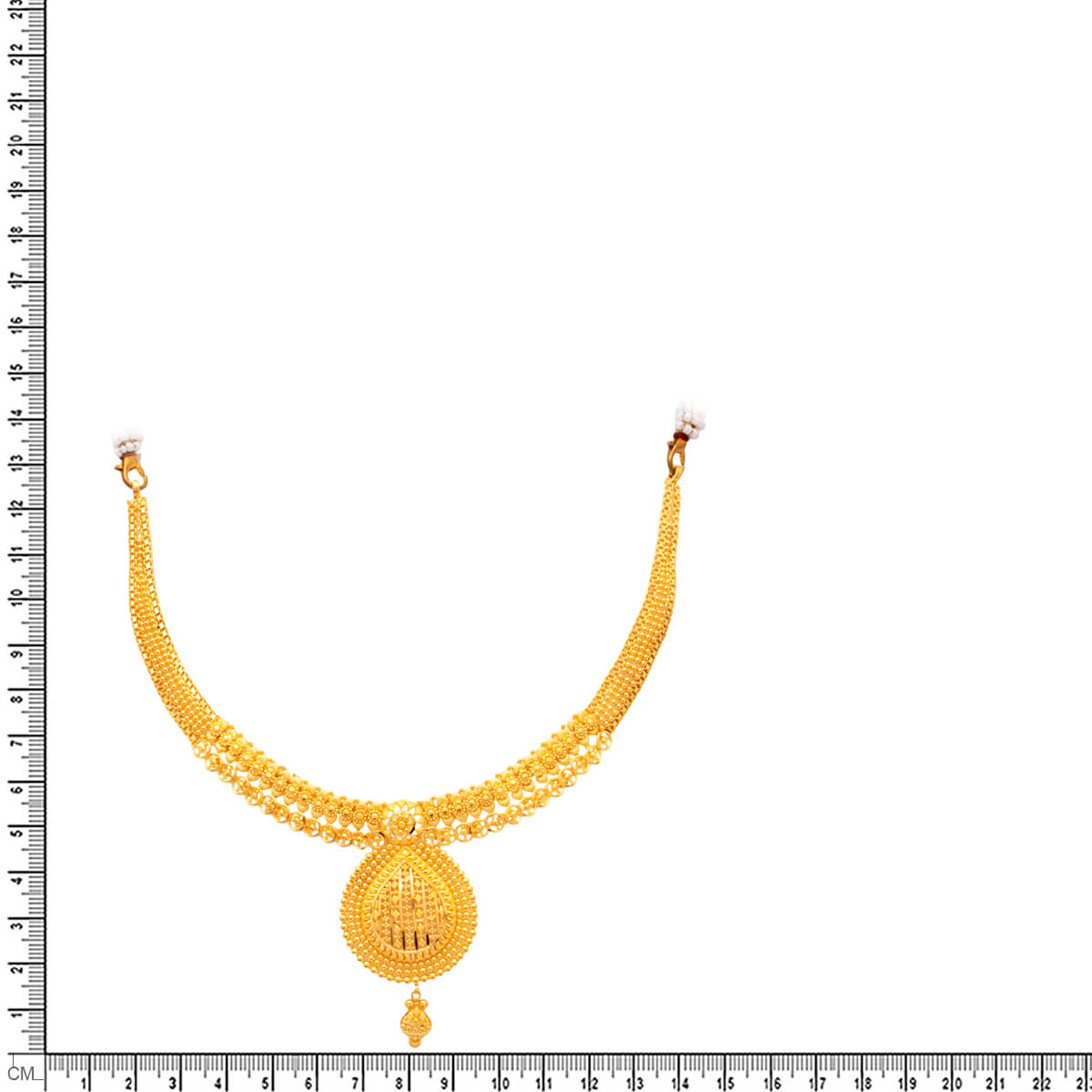 Royal Glow Gold Short Necklace