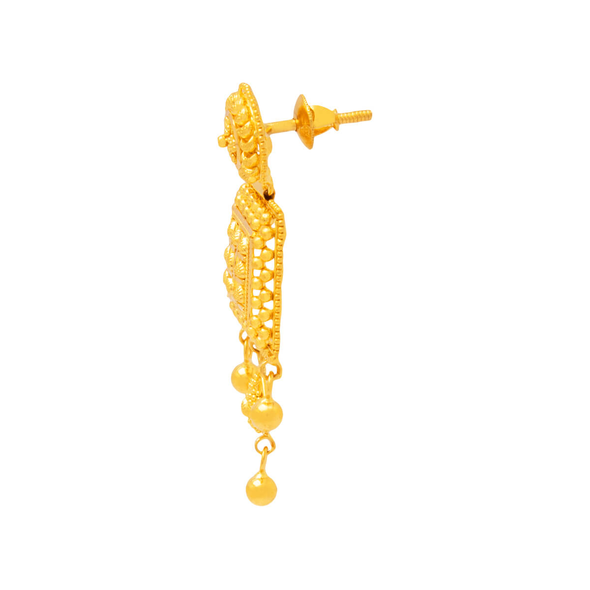 Majestic Bridal Grace Gold Necklace