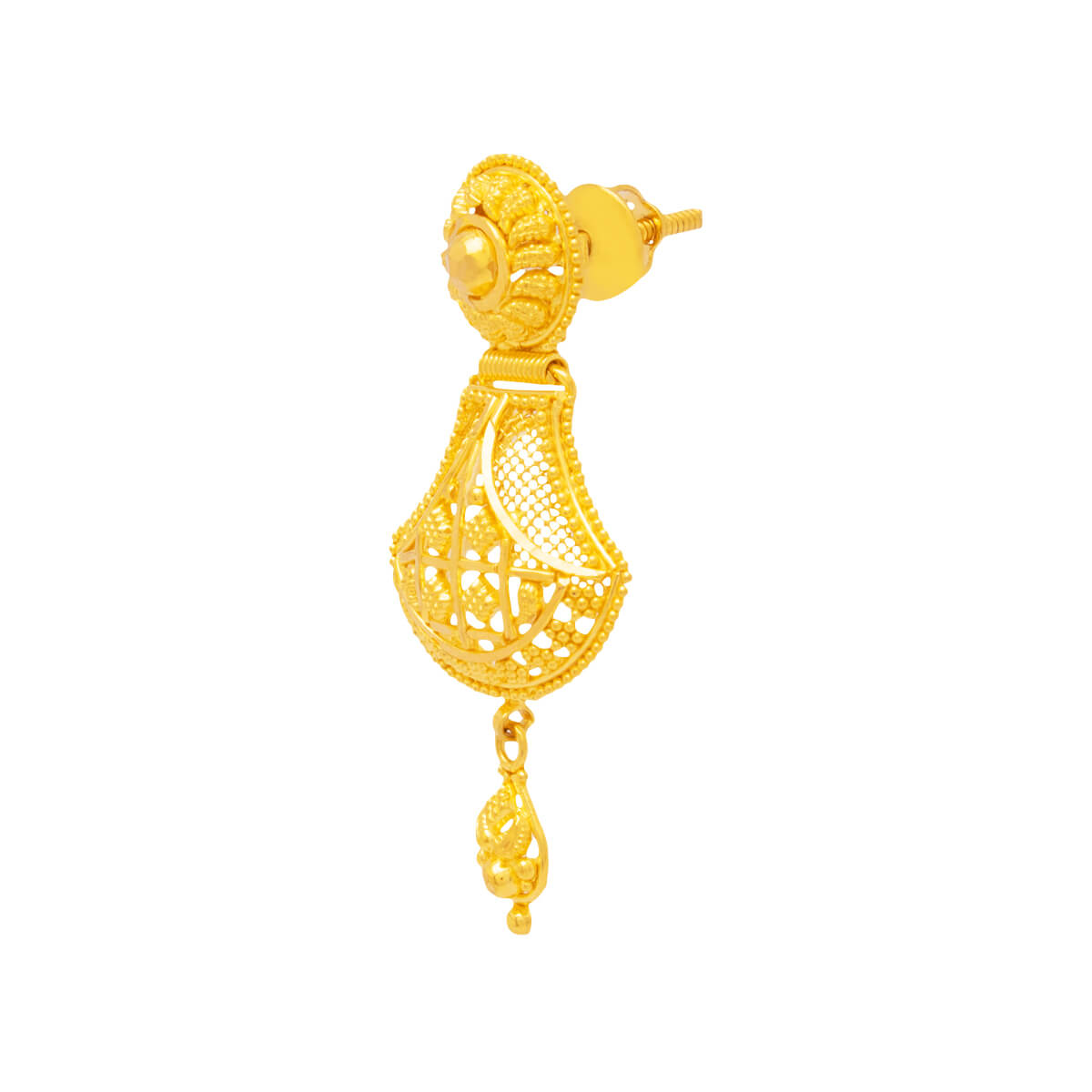 Contemporary Grace Wedding Gold Necklace