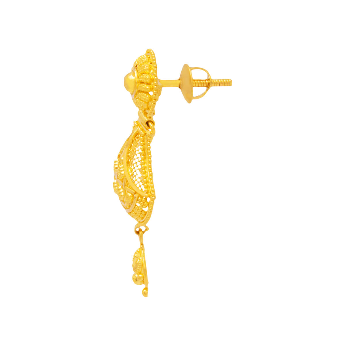 Contemporary Grace Wedding Gold Necklace
