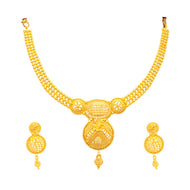 Elegant Union Wedding Gold Necklace