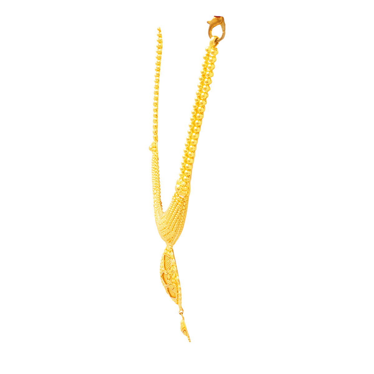 Royal Radiance Gold Short Necklace