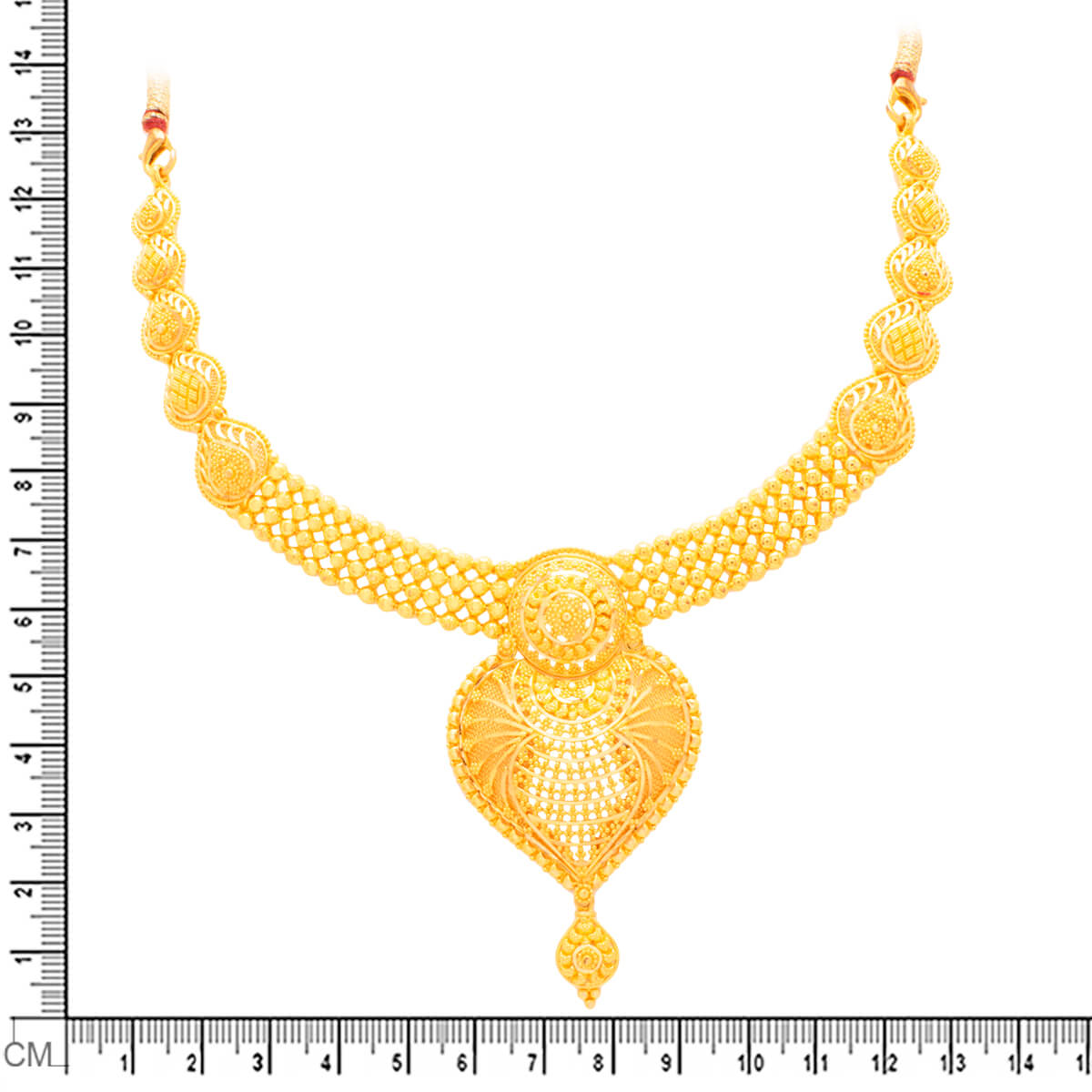 Cherished Moments Wedding Gold Necklace