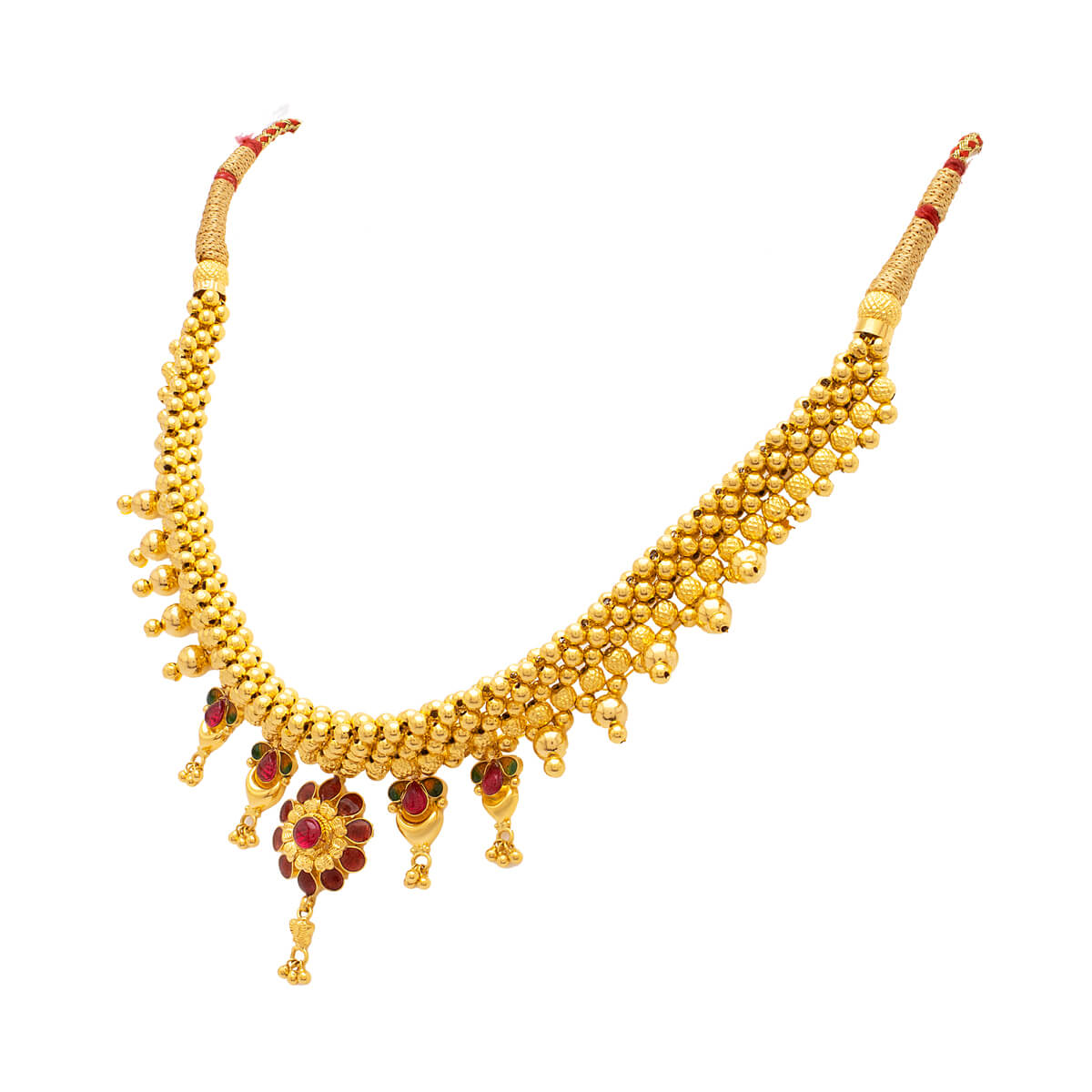 Marvel Floral Glow Gold Thushi