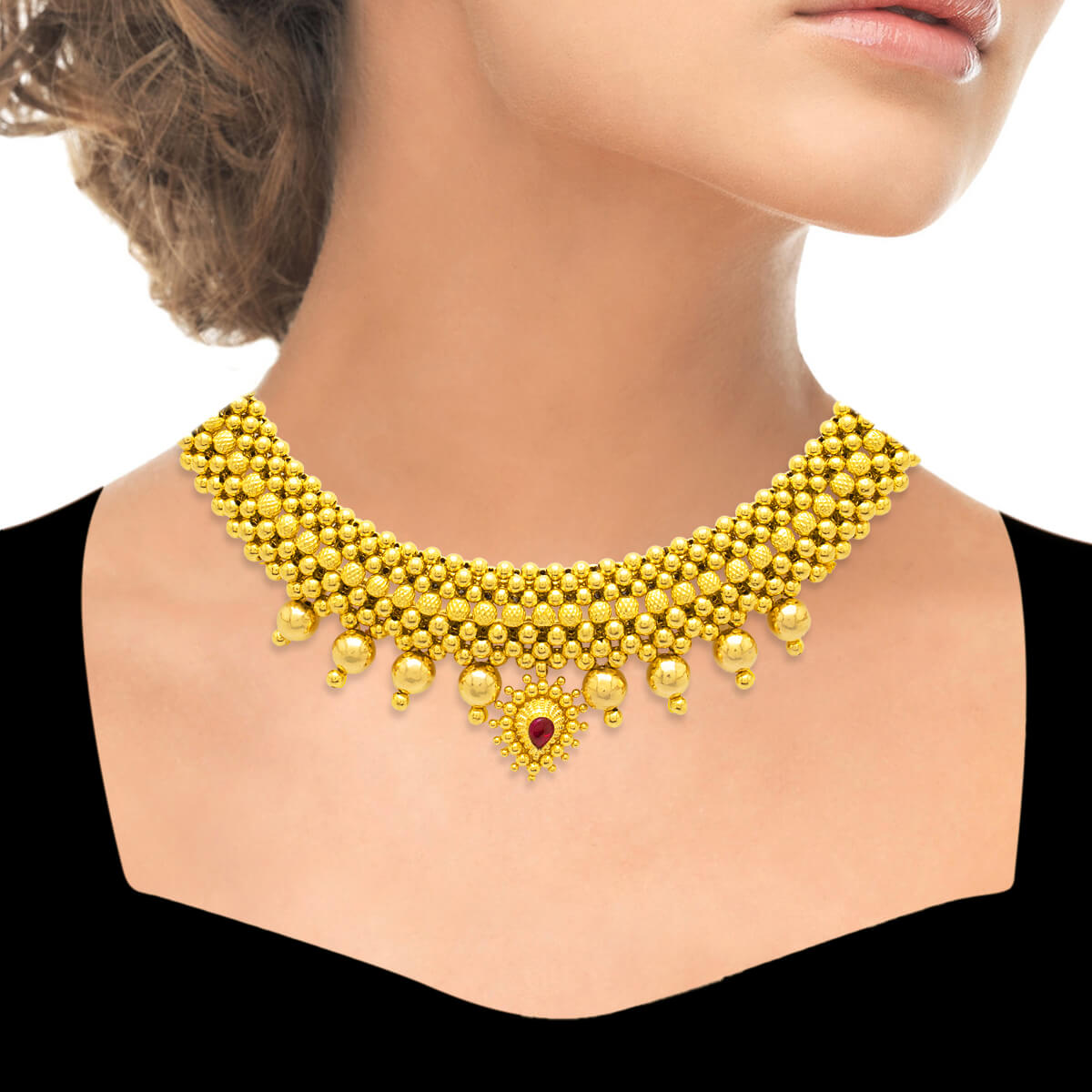 Vibrant Vintage Gold Thushi