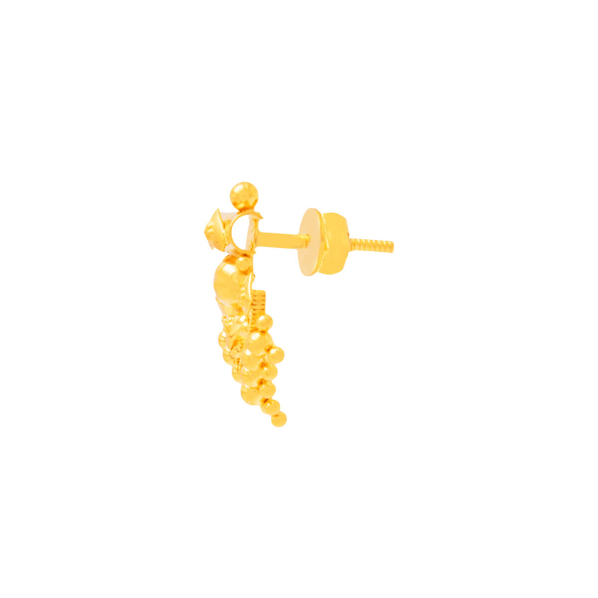 Gracefully Elegant Long Gold Necklace