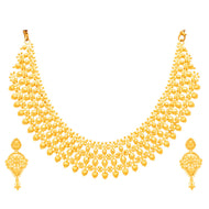 Timeless Grace Wedding Gold Necklace