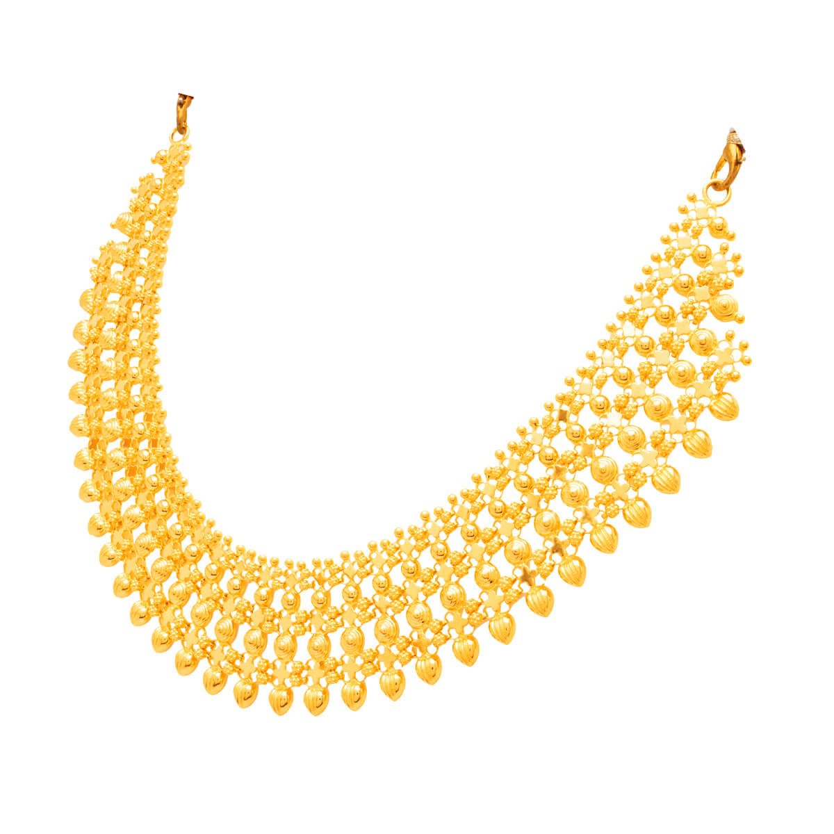 Timeless Grace Wedding Gold Necklace
