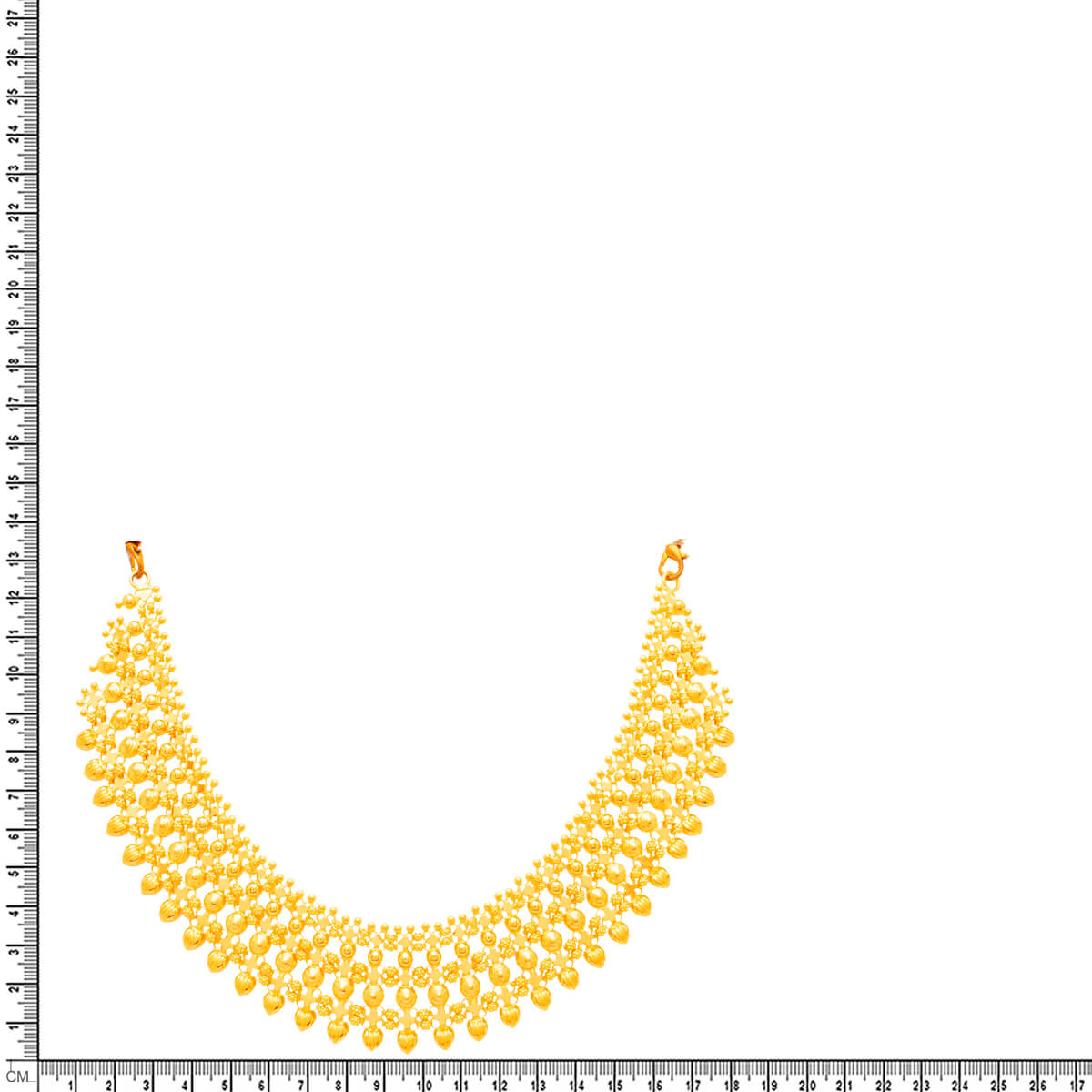 Timeless Grace Wedding Gold Necklace