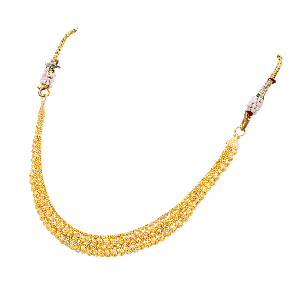 Bold Aesthetic Gold Short Necklace