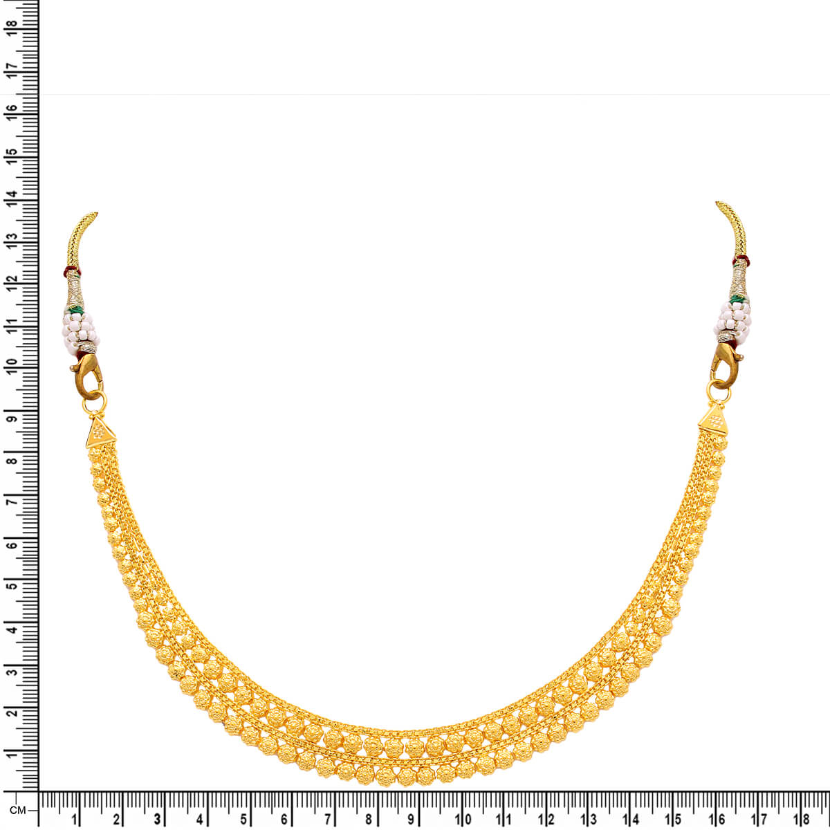 Bold Aesthetic Gold Short Necklace