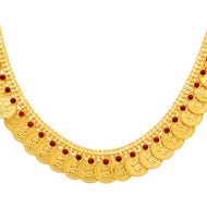 Noble Radiance Gold Short Necklace