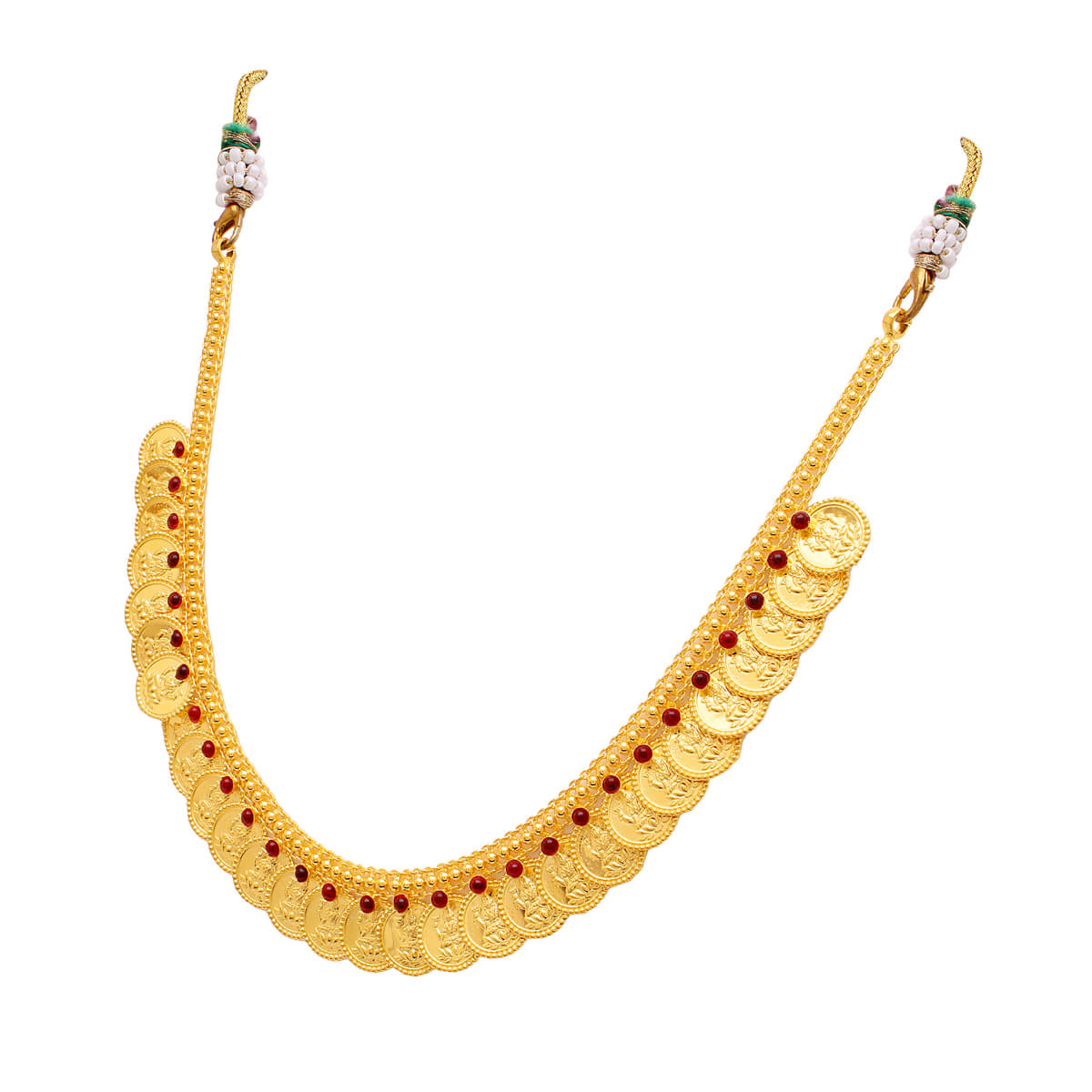 Noble Radiance Gold Short Necklace