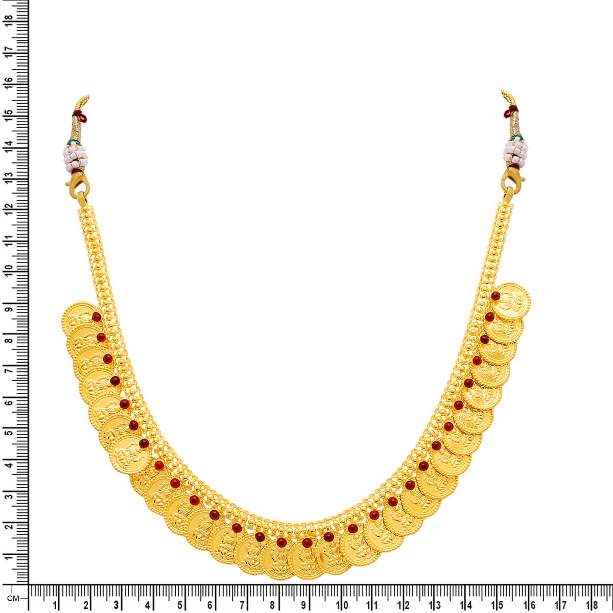 Noble Radiance Gold Short Necklace